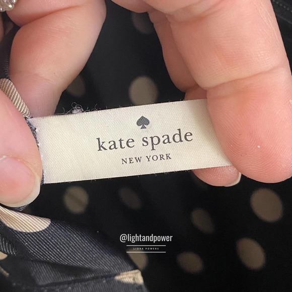 Kate Spade Black Tri-Compartment Patent Tote EUC - Picture 10 of 16